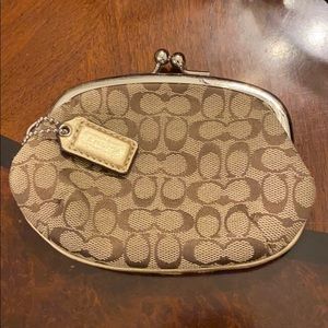 Coach coin pouch